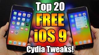 Top 20 FREE iOS 9 Cydia Tweaks