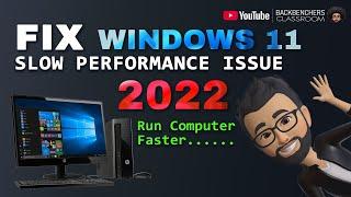 How to Speed up Windows 11  Increase Slow Windows 11 Performance  Make Fast Windows 11