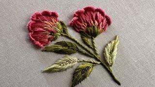 Marvelous embroidery flower designhand embroidery designsembroidery designsembroidery work