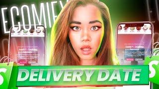 How to set up delivery date on ecomify theme 3.4   shopify premium theme 2024