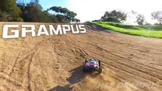 HSP 110 Grampus Brushless RC Buggy - BMX Track Attack