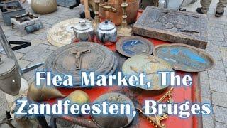 Flea Market Zandfeesten 2023 Bruges - Old and antiques walking tour