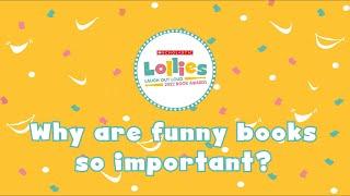 Lollies 2022 Ask the Judges Why are funny books so important? #Lollies2022