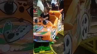 Odong odong kereta mini Roller Coaster Mini - Kali Krecek pagerbarang #Shorts