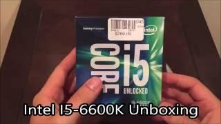 Intel I5 6600K Unboxing