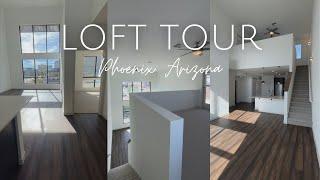 Luxury apartments in Phoenix Arizona  Phoenix AZ loft apartment tour - VKP493