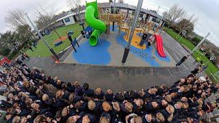 Massive free school playground opening