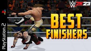 50 Best Finishers in WWE 2K23 PS2 