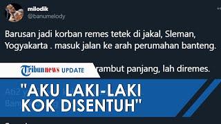 Pengakuan Pria Gondrong di Sleman yang Jadi Korban Begal Payudara Lah Aku Kan Laki Kok Disentuh