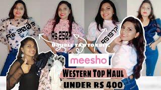 Meesho trending affordable tops under rs 400- #shorts