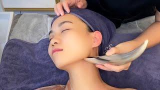 ASMR 얼굴 괄사Gua Sha 마사지