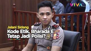 Bikin Salfok Bharada E Pakai Seragam Lengkap Jalani Sidang Etik