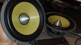 Focal Elite Series Es165 KX2 2 Way Component Speakers free air instrumental test flat eq