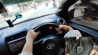 CARA MENGEMUDI MOBIL MANUAL  POV DRIVING MOBIL AGYA