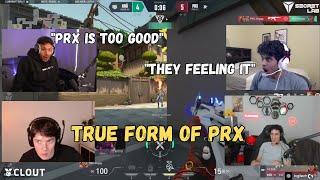 Curry Subroza Tarik and Sliggy reacts to KRU got the taste of PRX W Gaming