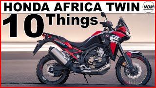 New 2022 HONDA Africa Twin CRF1100  10 Things to Know