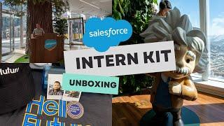 Salesforce Intern Kit  The Ultimate Unboxing  ft. @SalesforceCareersUniversity