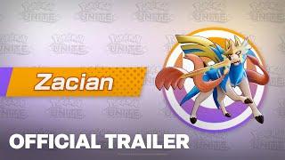 Pokémon UNITE Zacian Character Spotlight Trailer