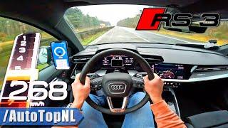2022 AUDI RS3 8Y on AUTOBAHN NO SPEED LIMIT by AutoTopNL