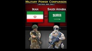 Iran vs Saudi Arabia  Military Power Comparison 2024  Global Power