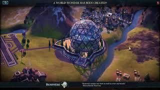 Civilization VI Wonder Movie Biosphere