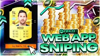 HOW TO SNIPE ON FIFA 23 WEB APP *FASTEST WAY*