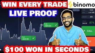 How to Win Every Trade in Binomo with Proof  Truth Exposed