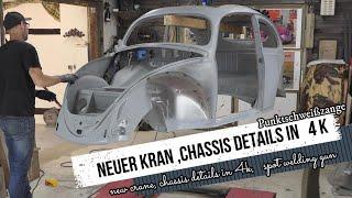 VW Käfer Restauration volkswagen Beetle Fusca chassis restoration Punktschweißzange vw bug
