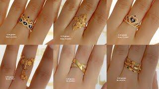 Latest Gold Tings Designs With Weight And Price  Shridhi Vlog