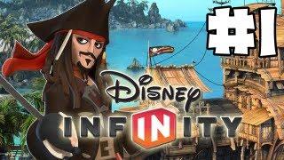 Disney Infinity - Gameplay Walkthrough - Pirates Playset - Part1 - Jack Sparrow HD