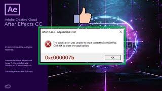 How to fix 0xc000007b Error for Adobe After EffectsStep-by-step