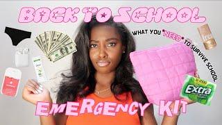 WHAT YOU *NEED* IN YOUR SCHOOL EMERGENCY KIT TO SURVIVE BACK TO SCHOOL + FRESHMAN ADVICE 2023