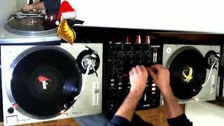 Dj mix vinile musica dance Commerciale techno . Vinily DJ set