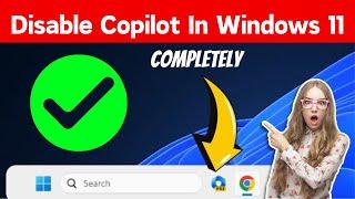 Disable Windows Copilot In Windows 11 Completely  How To Disable Copilot Windows 11 Easiest Way