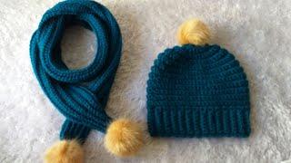 كوفية كروشيه سهلة و بسيطة لكل الاعمار  How to crochet scarf