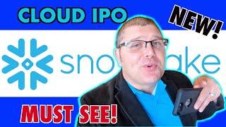 Snowflake - New Cloud SaaS IPO - Top IPO Growth Stock of 2020? $SNOW Stock - Snow Stock Analysis