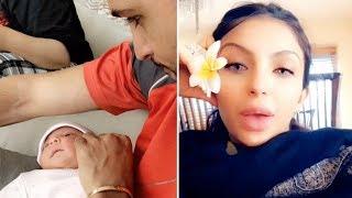 Faryal Makhdoom  Snapchat Videos  May 2nd 2018  ft Amir Khan & Their New Baby