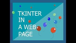 Use tkinter and Python in the browser with Repl.it