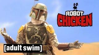 4 Classic Boba Fett Moments  Robot Chicken Star Wars  Adult Swim