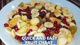 Special Fruit Chaat Recipe  Fruit Chaat banane ka Tarika by Taste in Kitchen  #shorts