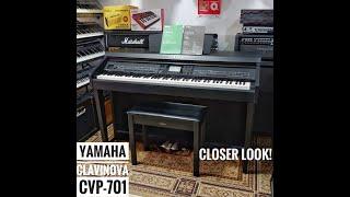 Yamaha Clavinova CVP-701 Closer Look & Demo  Review 