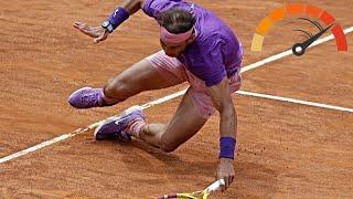 Rafael Nadal 22 Impossible Sprints That Shocked The Tennis World Legendary Speed