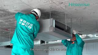 VRV -Indoor units installation video 01