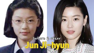 Jun Ji-hyun before and after