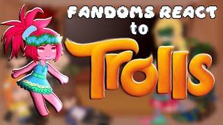 Fandoms React to Trolls  Poppy  Dreamworks Animation  GCRV