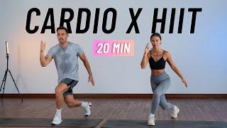 20 MIN CARDIO HIIT WORKOUT - ALL STANDING - Full Body No Equipment Home Workout