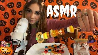 ASMR Eating HALLOWEEN GUMMY CANDIES