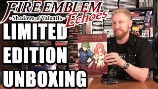 FIRE EMBLEM ECHOES Shadows of Valentia Limited Edition Unboxing - Happy Console Gamer