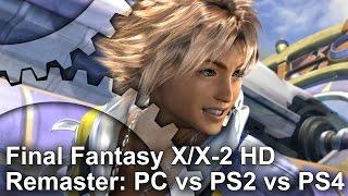 Final Fantasy XX-2 HD Remaster PC vs PS2 vs PS4 Graphics Comparison