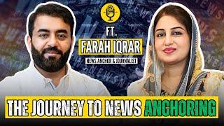 Life of a News anchor in Pakistan  Ft. Farah Iqrar  Podcast# 88  TDP  @FarahIqrar